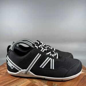 Xero Shoes Prio Womens 8 Black White Minimalist Barefoot Running Shoes XY02-06